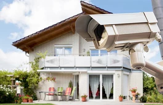 Videoüberwachung eines Einfamilienhauses – Sicherheitstechnik
